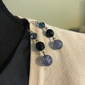 Blue Dazzling Express earrings